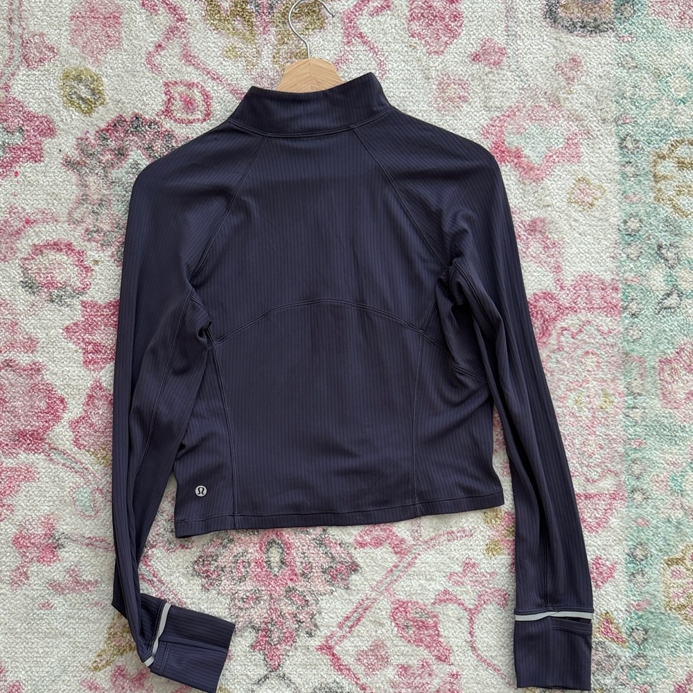 lululemon It’s Rulu Ripped Half Zip - Picture 2 of 3